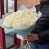 Букет из 21 пионовидной розы Эквадор